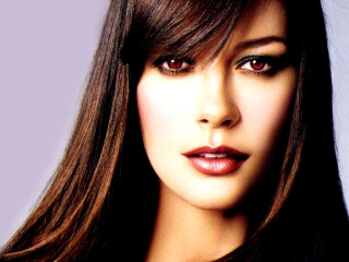 Woman gothic portrait purple background - promotional image free wallpaper