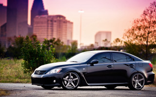 Black car city skyline sunset - sunset free wallpaper