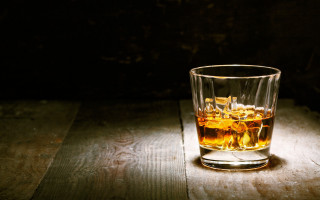 Whiskey glass wooden table dark - a wooden table free wallpaper