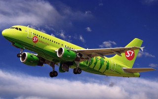 Green airplane clouds sky military - fedot sychkov free wallpaper