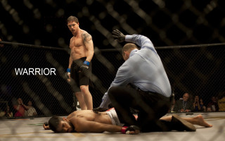 Man taken down referee caged - realism free wallpaper