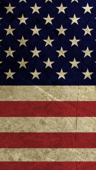 Grungy american flag background faded - a faded edge free wallpaper