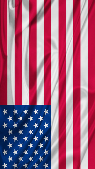 Red white stripe blue bottom - american realism free wallpaper