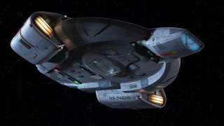 Sci fi spaceship night star - a sci free wallpaper