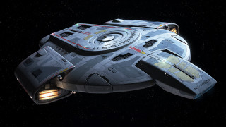 Star trek ship night sky - free ship wallpaper
