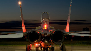 Jet tarmac night lights engine - intimidating free wallpaper