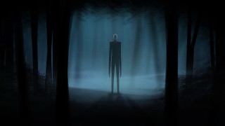 Man forest night light fog - ben templesmith free wallpaper