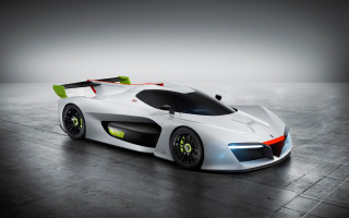 White sports car green red - xf iq4 free wallpaper