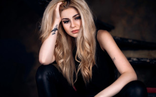 Elina karimova gothic arm tattoo - free portrait wallpaper