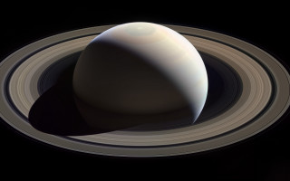 Saturn white object ring space - ring free wallpaper