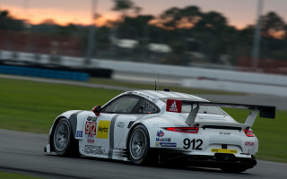 White racecar sunset impressionist motionblur - a white race car free wallpaper
