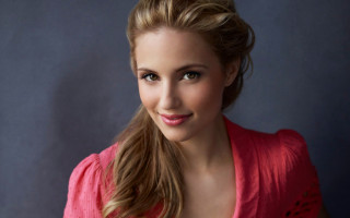 Woman ponytail smiling blue gray - fine art free wallpaper