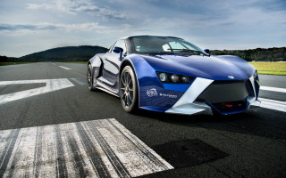 Blue sports car race track 8 - amédée ozenfant free wallpaper