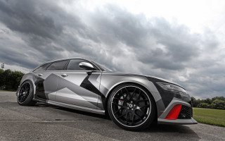 Silver car black red design - a silver car free wallpaper