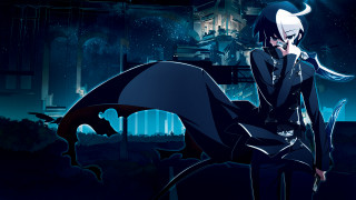 Black outfit woman bench clocktower - a bench free wallpaper