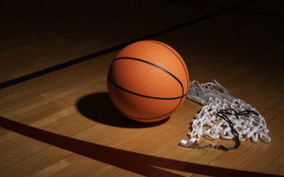 Basketball net court shadow basketball - a basketball court free wallpaper