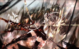 Demon sword woman anime electricity - a detailed drawing free wallpaper