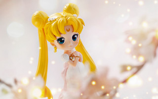 Doll pony tail flower anime - anime visual free wallpaper