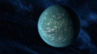Blue planet star sky clouds 2 - a blue planet free wallpaper