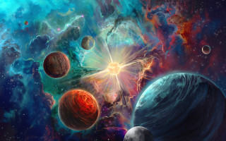 Space planet star outer space - outer free wallpaper
