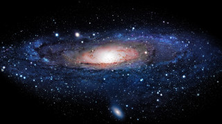 Colorful spiral galaxy stars black 4 - galaxy free wallpaper