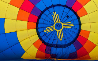 Colorful hot air balloon blue 18 - hot free wallpaper