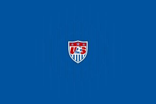 Blue background red white shield - logo free wallpaper
