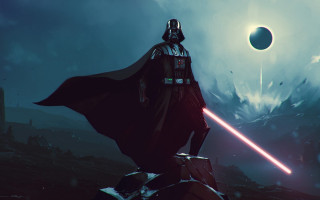 Star wars man horse giant - a sky full free wallpaper