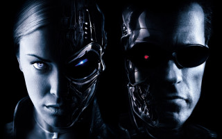 Futuristic gadgets dark room cyberpunk - cybernetic free wallpaper