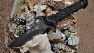 Knife basket seashells room 3d - the floor of a room free wallpaper