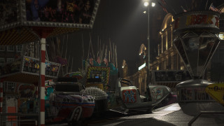 Carnival night architecture cityscape bridge - bernd fasching free wallpaper for desktop