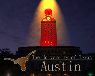 Texas ustin clock night light - intimidating free wallpaper