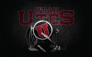 Helmet utah utes black background - a helmet free wallpaper