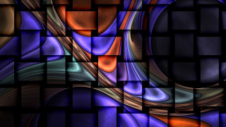 Colorful abstract squares lines geometric - square free wallpaper