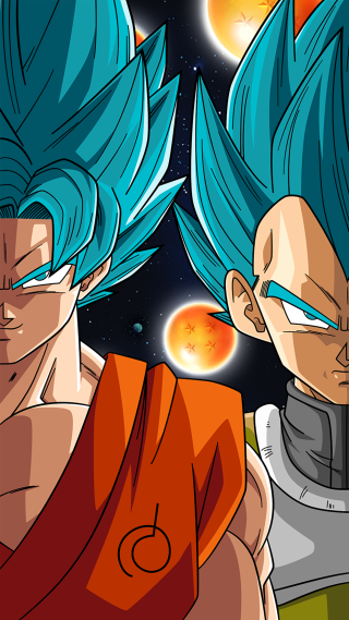 Cartoon characters facing space background - the background free wallpaper
