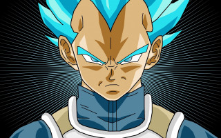 Cute gohan blue hair blue - plasticien free wallpaper