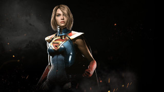 Superwoman fire galaxy starry sky - aleksi briclot free wallpaper