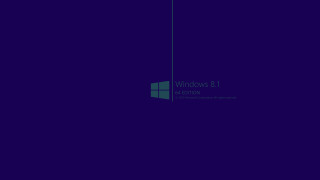 Blue wallpaper windows8 logo minimalist - the bottom right corner free wallpaper