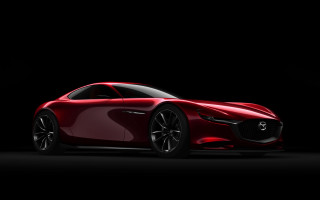 Red sports car dark room 10 - dark free wallpaper