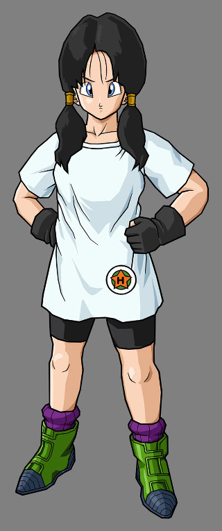 Cartoon character white shirt green - a gray background free wallpaper