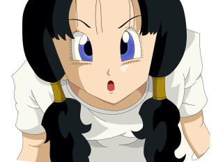 Girl black hair blue eyes 2 - long black hair free wallpaper
