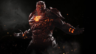 Red costume glowing eyeball smoke - a red costume free wallpaper