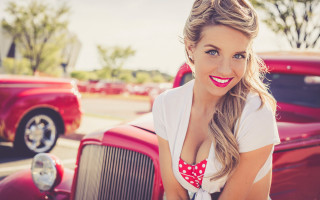 Woman red bow tie red - a red bow tie free wallpaper