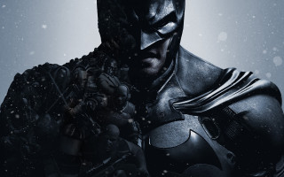 Batman snow astronaut fireworks moon - a batman character free wallpaper
