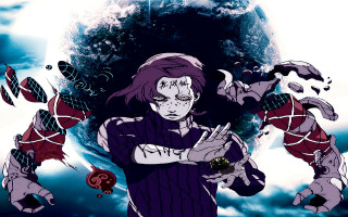 Purple haired woman planet space - purple hair free wallpaper for desktop