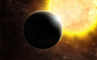 Black sun astronaut night space - sun free wallpaper for desktop