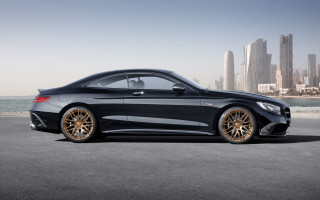 Black car city skyline water - a large body of water free wallpaper