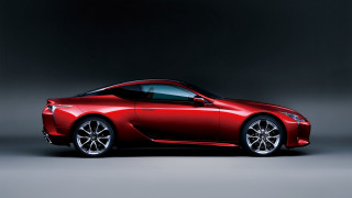 Red sports car studio rendering 6 - luxury free wallpaper