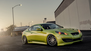 Green car parking lot sunset - sunset free wallpaper