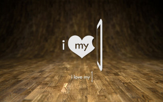 Wooden floor heart cutout door - my free wallpaper
